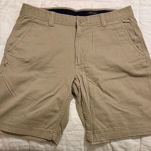 St. John's Bay Men's Khaki Flat Front Shorts